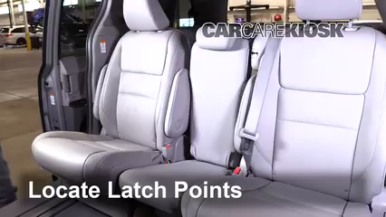 2019 Toyota Sienna XLE 3.5L V6 Car Seats Install